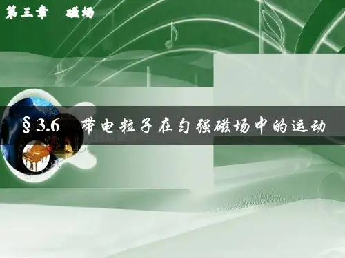 单边界和双边界有界磁场
