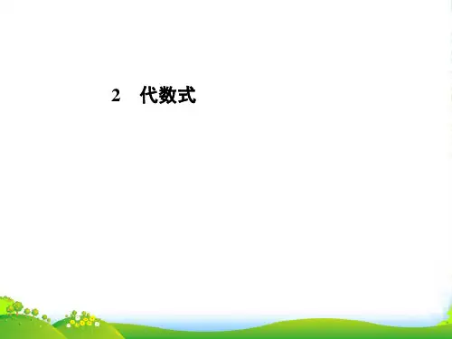 北师大七年级数学上册《代数式》课件(共24张PPT)