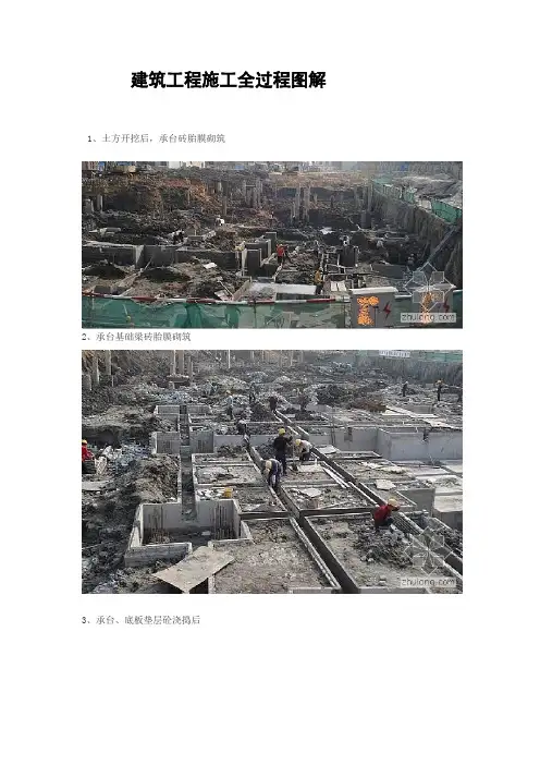 建筑工程施工全过程(图解)【范本模板】