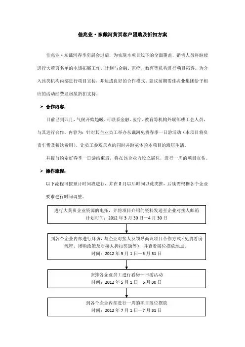 大客户团购及折扣方案 (1)