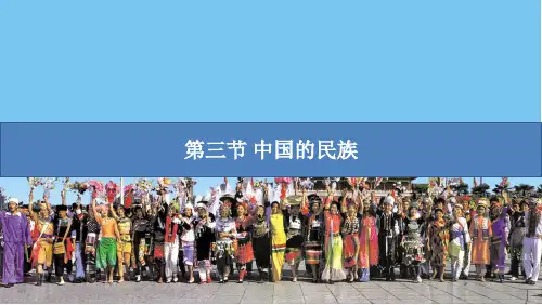 《中国的民族》PPT课件 湘教版地理