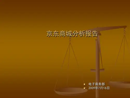 京东商城分析报告 经营分析 数据报告 京东分析数据