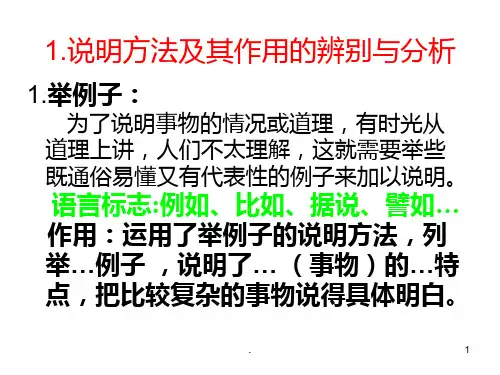说明方法PPT课件