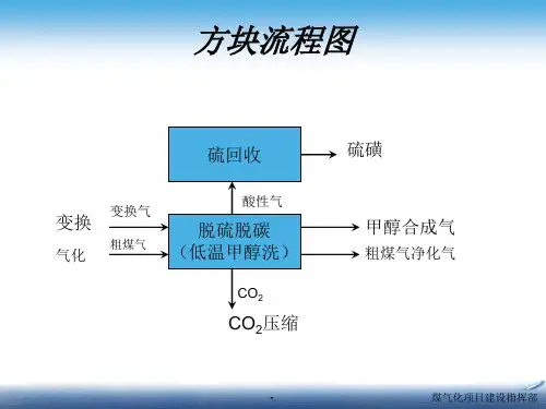 脱硫脱碳原理介绍优秀课件