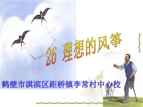 26理想的风筝新PPT课件