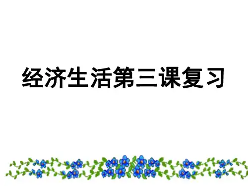 高一政治经济生活-P