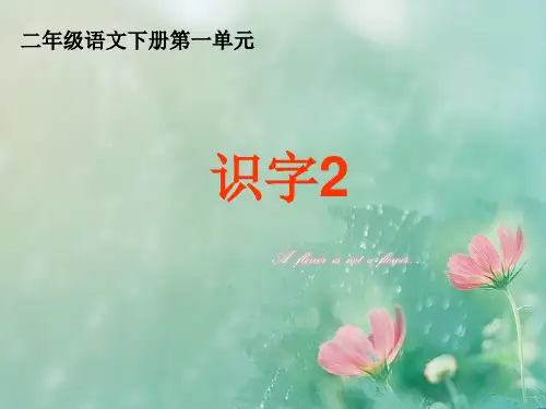 《识字2》课件(苏教版二年级语文下册课件).ppt