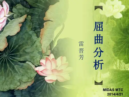 屈曲分析 雷晋芳