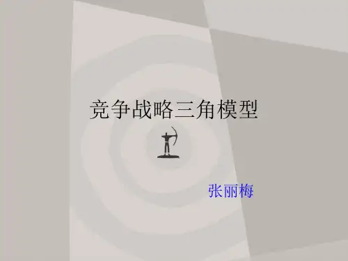 竞争战略三角模型