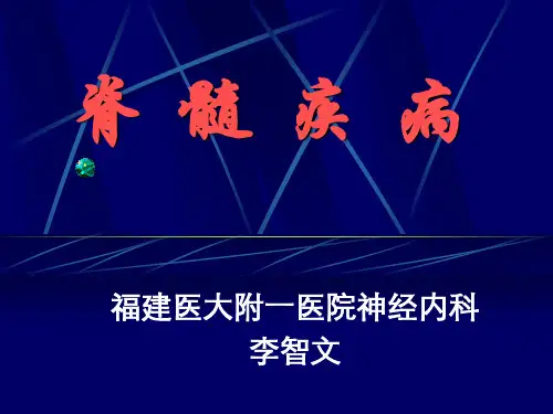 脊髓疾病(1)