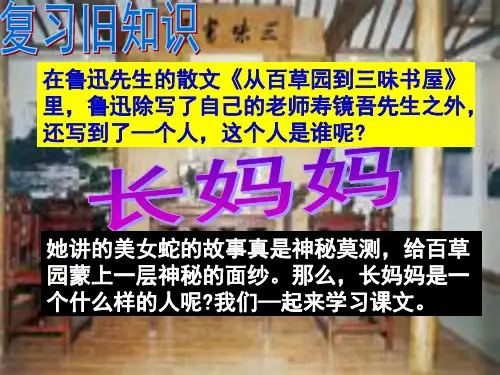 新版部编版人教语文七年级下 第9课 阿长与《山海经》