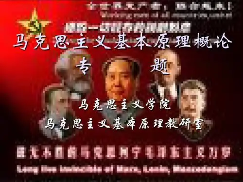 马克思主义基本原理概论·专题二