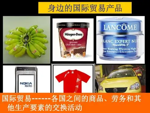 地理专题24 不平衡的贸易页PPT文档