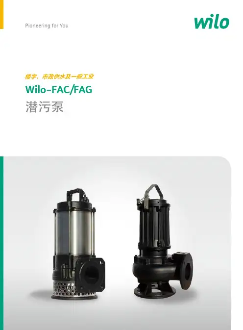 FAC-FAG潜污泵样本