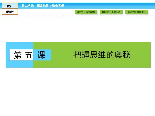 政治必修Ⅳ人教新课标2-5-1意识的本质课件(18张)