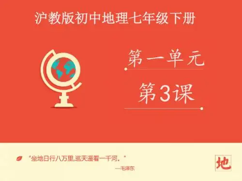 地理沪教版(五四制)新版七年级下册《因地制宜发展农业》课件