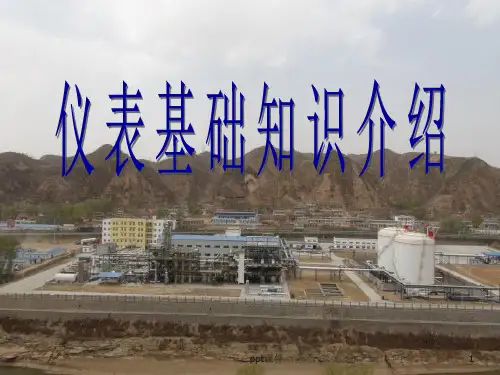 仪表基础知识  ppt课件
