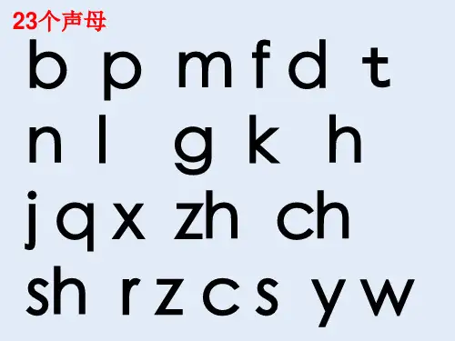 部编版一年级语文上册汉语拼音ao-ou--iu(教学课件)