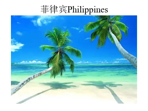 中国旅游客源地与目的地概况 课件  (菲律宾