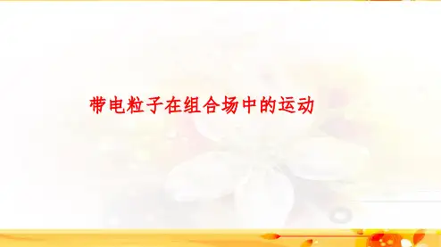 2020高考物理专题复习带电粒子在组合场中的运动PPT课件