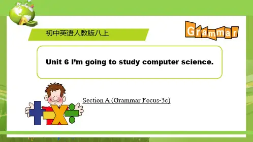 Unit 6 Section A Grammar-3c 课件 人教版八年级英语上册