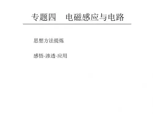 高考物理电磁感应与电路1(教学课件2019)