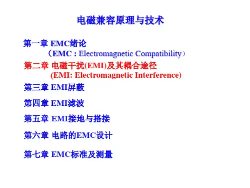 EMC第二章EMI及其耦合途径