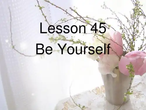 冀教版八年级英语上册 Unit 8 Lesson 45 课件(共12张PPT)