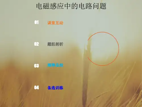 2019版总复习高中物理课件：第十章 电磁感应10-3-2-电磁感应中的电路问题-x 精品