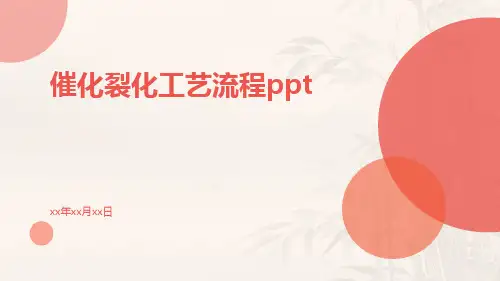 催化裂化工艺流程ppt