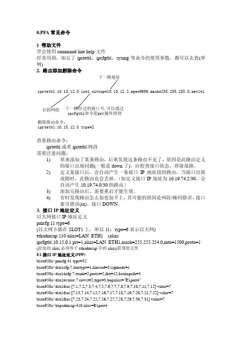 DCN常用命令以及常见问题