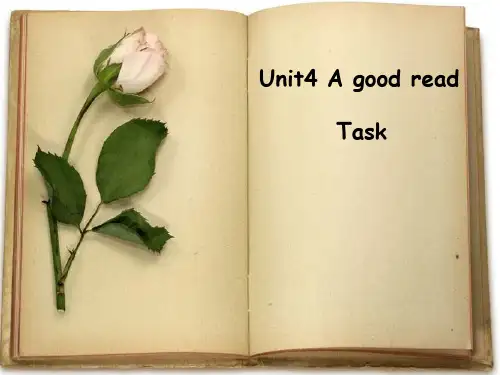 牛津译林版八下Unit 4 Task课件 (共20张PPT)