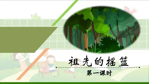 《祖先的摇篮》_优秀课件【部编版】1