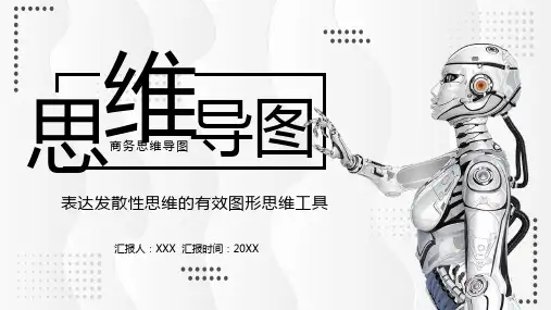 商务思维导图教育课件ppt模板