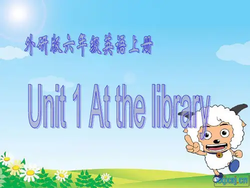 (外研版)六年级英语上册课件_Module10_Unit1(2)