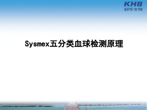 SYSMEX五分类血球检测原理