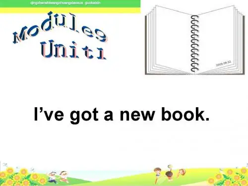 《Module9-Possessions-Unit1-I-have-got-a--new-book》外研版小学三年级英语下册PPT教学课件 (3)