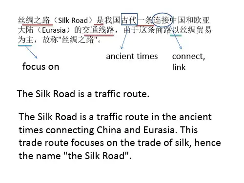 翻译(丝绸之路)