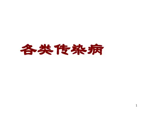 常见的各类传染病ppt课件