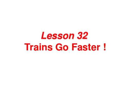 冀教版八年级英语上册 Unit 6 Lesson 32 课件(共21张PPT)