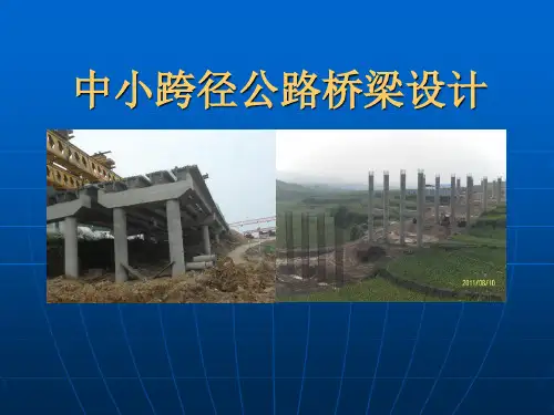 中小跨径公路桥梁设计