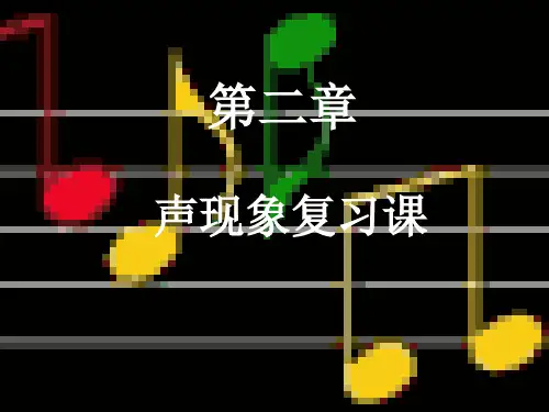 声现象复习上课用45页PPT