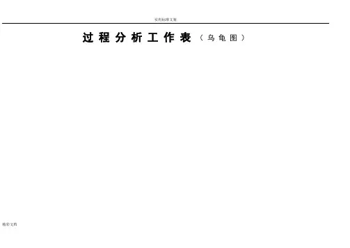 34个过程乌龟图实用实用标准
