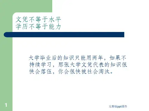 五项管理之学习管理ppt课件