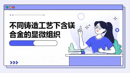 不同铸造工艺下含镁合金的显微组织