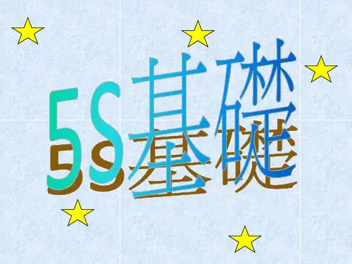 5S 基础教材(共28页)