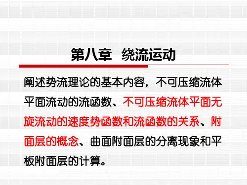 第八章 绕流运动