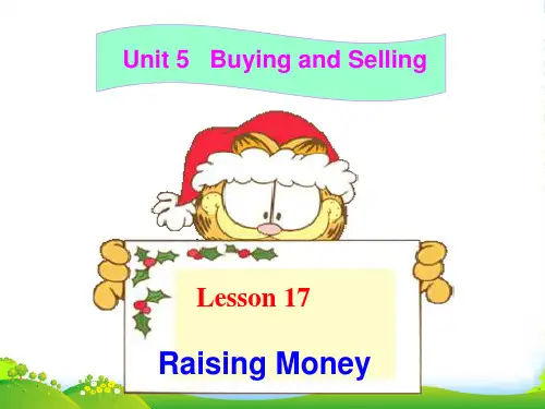 冀教版八年级英语下册Unit 5 Buying and Selling lesson 25优质课件(