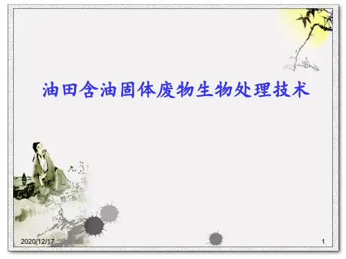 油泥生物处理技术2 ppt课件