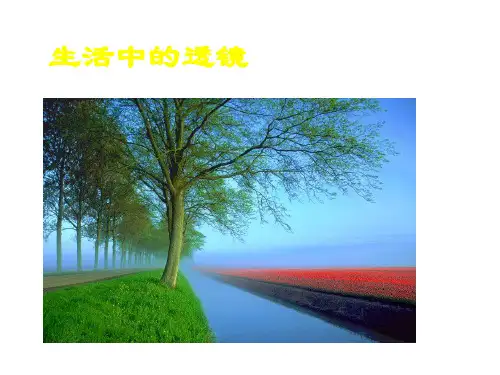 人教版物理八年级第五章第二节 生活中的透镜 课件(13页PPT)